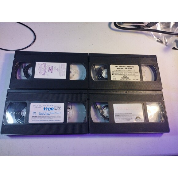 Classic Cartoons VHS Lot- Felix The Cat, Mighty Mouse, Little Lulu, Mr. Magoo - Picture 6 of 6